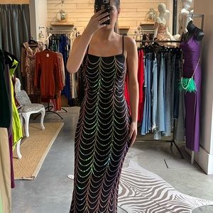 Black and sequin ball gown!